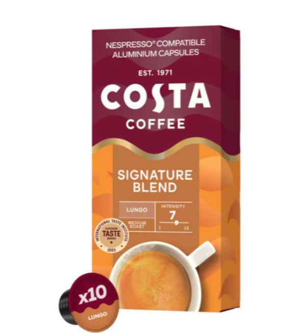 Costa Nespresso Compatible - Signature Blend - Lungo  - 10 Caspules
