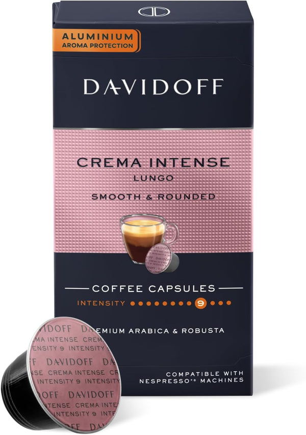 DAVIDOFF Crema Intense  Lungo - 10 Capsules