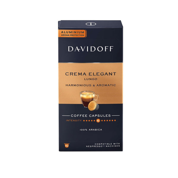 DAVIDOFF Crema Elegant Lungo - 10 Capsules
